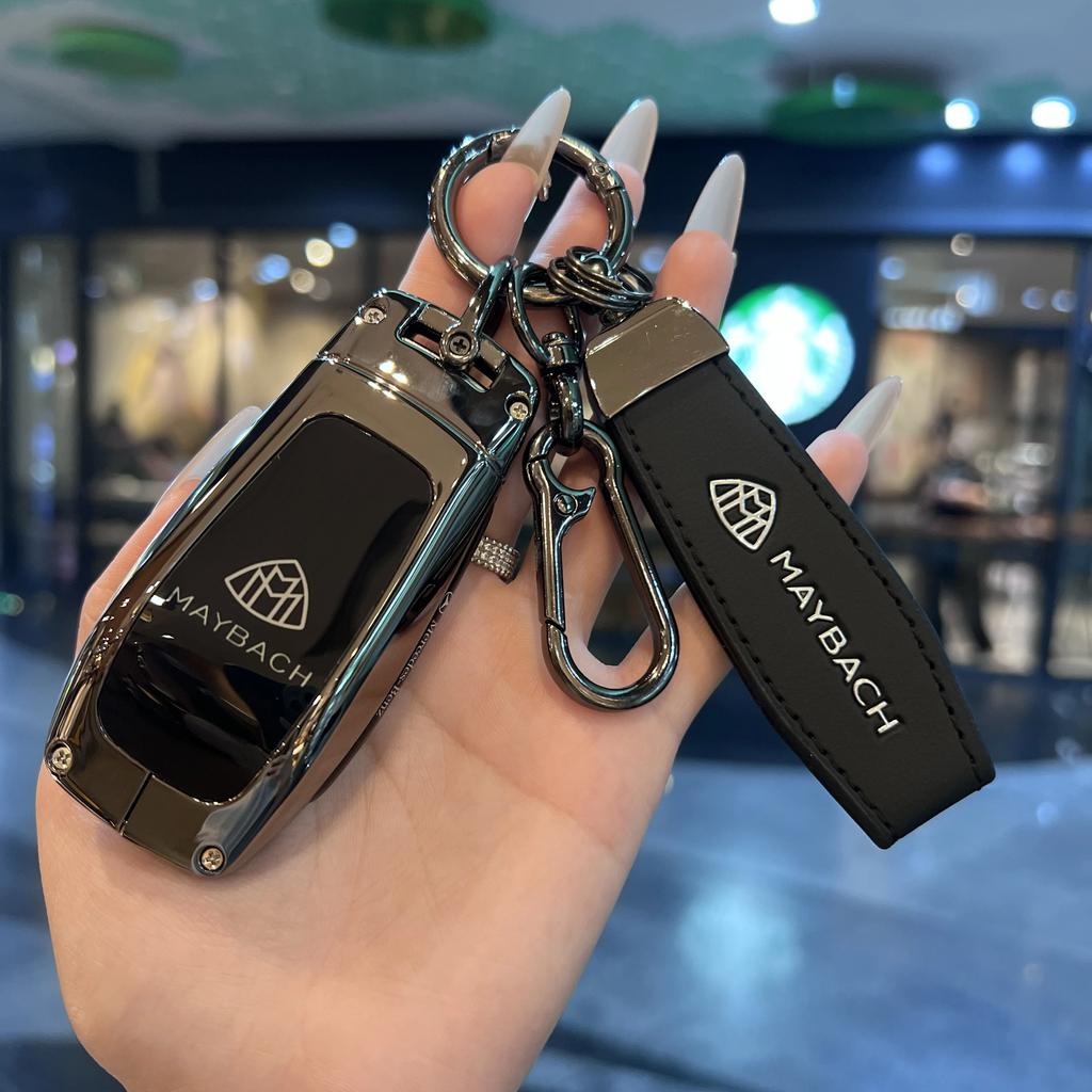 SFX1 Shell For Mercedes Benz A C E S G Class GLC CLE CLA GLB GLS W177 W205 W213 W222 X167 AMG Car Remote Key Case Cover