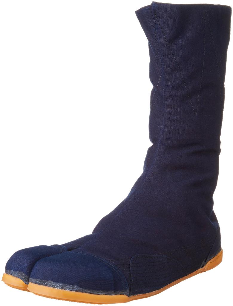 Jikatabi K Guard Indigo Dye Tabi 10 Pieces Kohaze with Toecap Indigo JP [K-Work] KGA10-AI-270 Men's 25.0 (25cm)