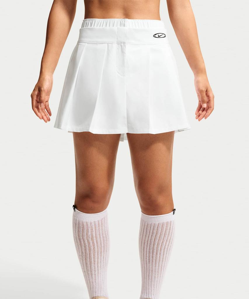 NIKE Sportswear Pleated Mini Skirt W - White:Black / Io9612-100