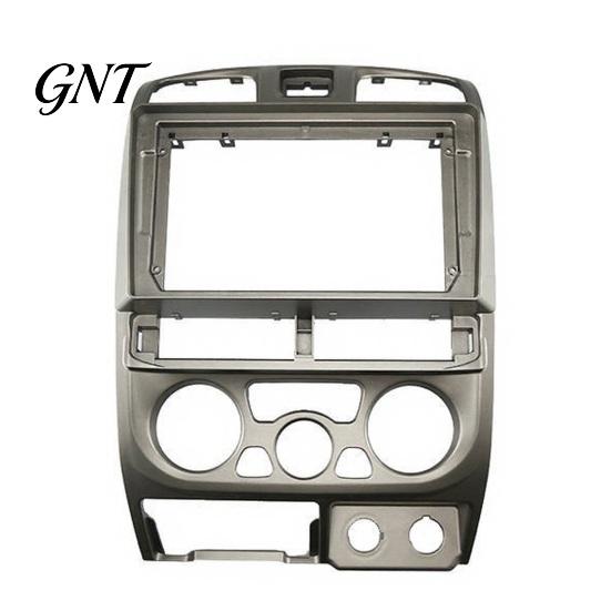 Vehicle Radio Housing Frame Dash Trim Kit for Isuzu D-Max MU-7 2001-2005, Car Central Interior Upgrade Console Navigation Screen Panel Trim,