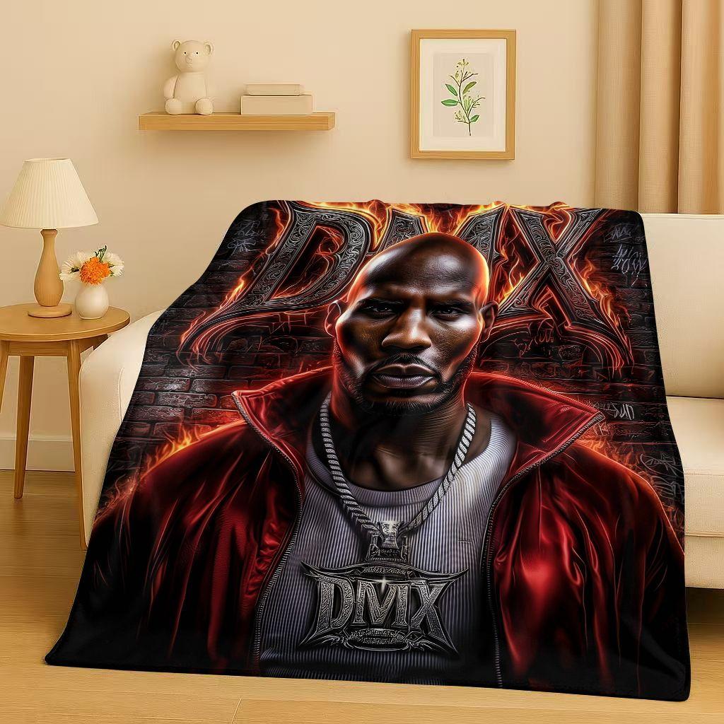 2026 New Top Hip Hop Rapper Star Cartoon Art Flannel Blanket,Ultra Soft Warm Plush Throw for Home Bedroom Bed Sofa Cover Office