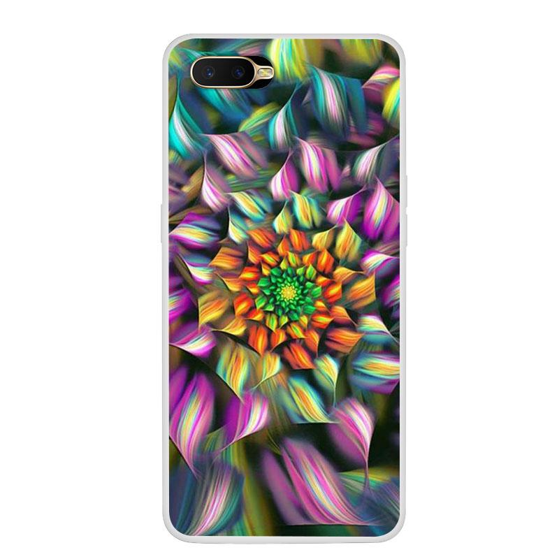Чехол для OPPO RX17 Neo Силиконовый Цветок Мягкие Чехлы для Телефона для OPPO RX17 Neo CPH1893 Чехол TPU Fundas для RX17Neo RX 17 Neo Coque