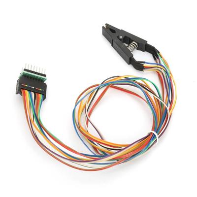 16-контактный SOP16 на DIP8 Flash-зажим 20 см SOP16 SOIC16 SOP16 на DIP8 Тестовый зажим SOP16 на DIP8 16-контактный SOP16 на DIP8 Зажим для тестирования микросхем