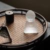 Стеклянные украшения Будды Чань Декорации для журнального столика Аксессуары для чайной церемонии Маленькая статуэтка Будды Спокойный дух Чайные питомцы