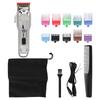 Hair Clipper Trimmer with 10 Guide Combs LED LCD Display USB Socket for Personal Professional