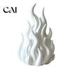 Hollow Tea Light Shield 3D Printed Flame Candle Holder Shade, Gothic Ambient Decor Figurine, Atmospheric Decorative Lamp Shade Tealight Cover