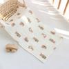 Soft Baby Burp Cloth Toddlers Breathable Wash Cloths Rectangle Face Towel Drooling Bib Facecloth Newborn Essential