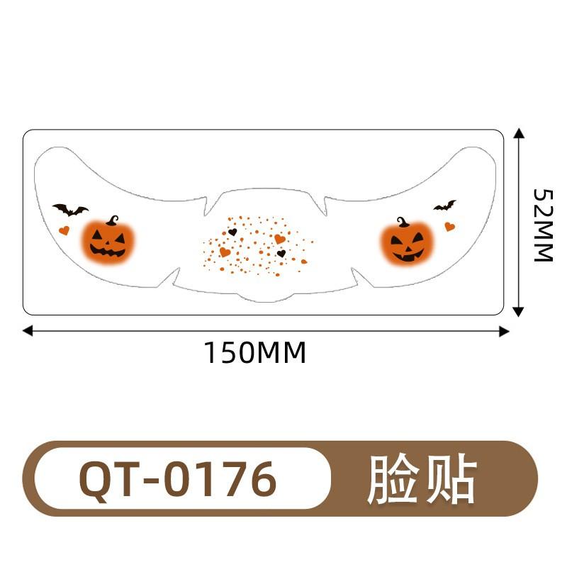 Halloween Freckle Temporary Tattoos Waterproof Sweatproof Dark Party Scar Makeup Stickers