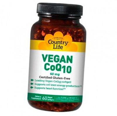 Убихинон Q10, Vegan CoQ10 60, 60вег.гелкапс (70124004) КОПИЯ