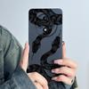 Для OPPO Reno 12 F 4G Чехол Reno12 FS Reno12 F 5G Чехол для телефона Reno12F CPH2637 CPH2687 Задняя крышка Цветок Расписной Печатный Мягкий Funda