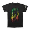 Оригинальная футболка BOB MARLEY Раста Листья Черный S M L XL 2XL НОВАЯ
