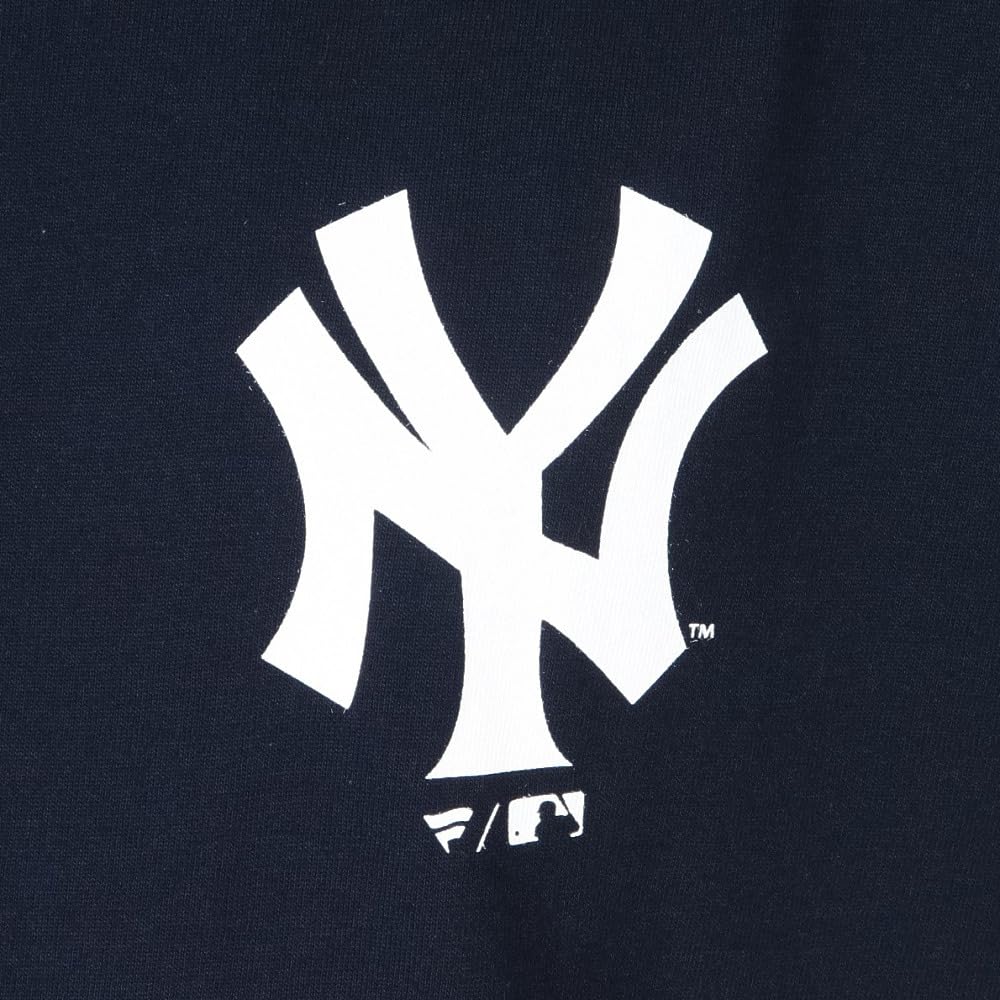 Fanatics Футболка с логотипом MLB темно-синяя с коротким рукавом