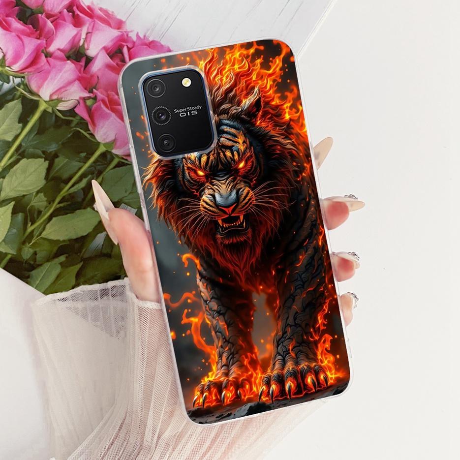 Чехол для Samsung Galaxy S10 Lite SM-G770F, Роскошный чехол с рисунком «Дерево и бабочки», Мягкий силиконовый чехол для телефона, Сумки для Samsung S10 Lite