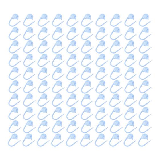 100 шт., зажим для вязания крючком, игла для рукоделия, маркер для рукоделия, швейные инструменты