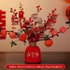 Bridal Arrangement Wedding Gift Plant Ornament for Living Room and Engagement Decorations