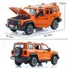 Масштаб 1/24 WEY Tank 300 SUV, литая под давлением модель автомобиля, игрушечный автомобиль с откатным механизмом, звуком и светом для детей, коллекция подарков для мальчиков и девочек