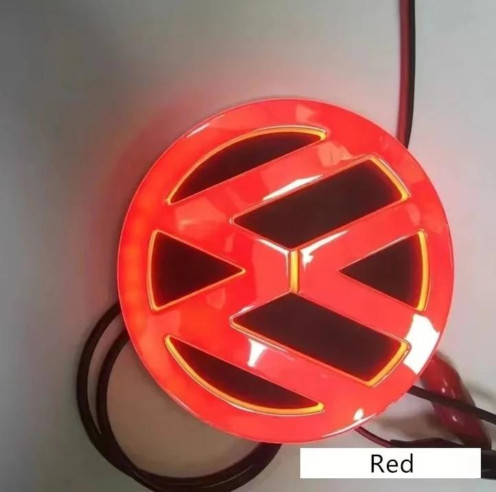 VW GTI GOLF 2026 Горячее для VOLKSWAGEN VW Подстаканники Колпаки на колеса 4D LED для логотипа Volkswagen световые передние и задние наклейки с логотипом suitab