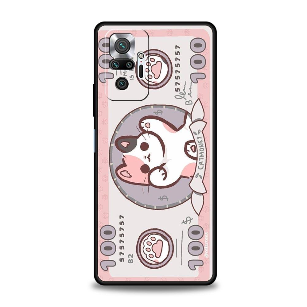 Cartoon Art Phone Case Cover for Redmi 14C 10C Note 15 14 13 12 10 11 K40 Pro Plus 5G Soft TPU Shockproof Shell Fundas Capas Bag