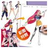 K-pop Охота на ведьм аниме периферийная книга с картинками периферийная раскраска линейный набросок детская брошюра раскрашивание