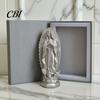 Baptism Souvenirs Our Lady of Guadalupe Mexico Sculpture Statue, Resin Virgin Mary Figurine, Figurine Religious Home Decor for Altar Shelf Tabletop,