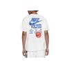 Nike World Tour Edition Logo Crew Neck T-Shirt Men Tops White DA0990-100