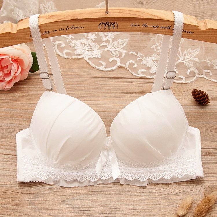 Sexy Push Up Bras Sweat 3/4 Cup Underwear For Women Printed Floral Lingerie Female Bras Cute Brassiere