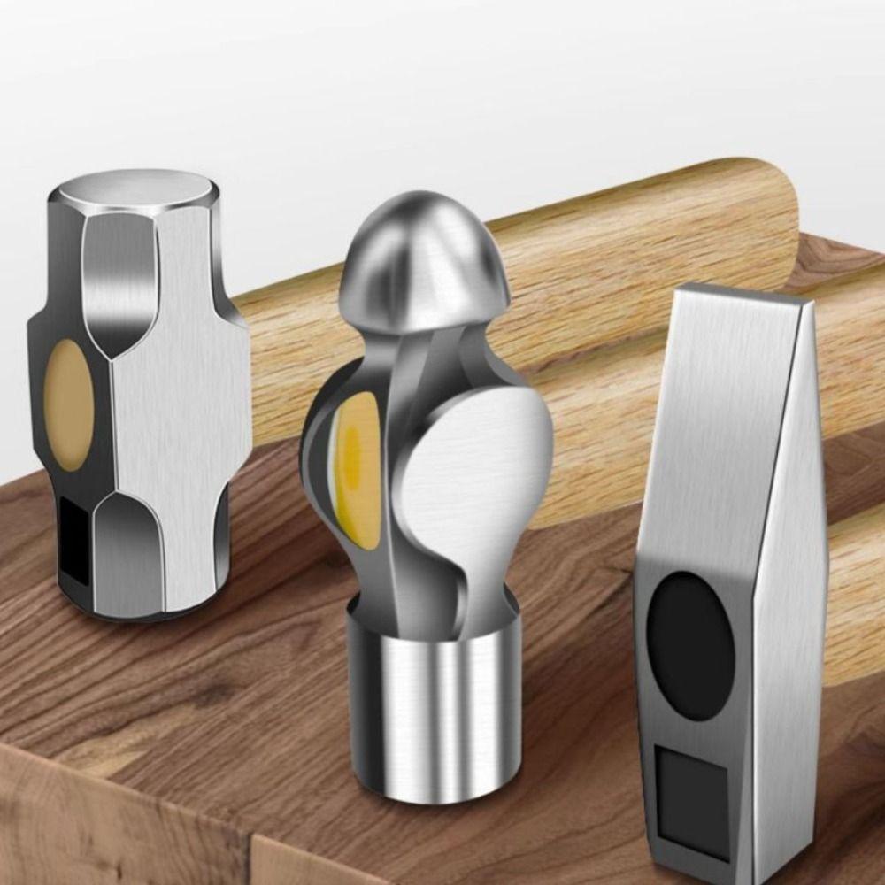 Молоток слесарный с короткой ручкой, молоток слесарный с шарообразным бойком, прочный молоток слесаря, молоток для ремонта