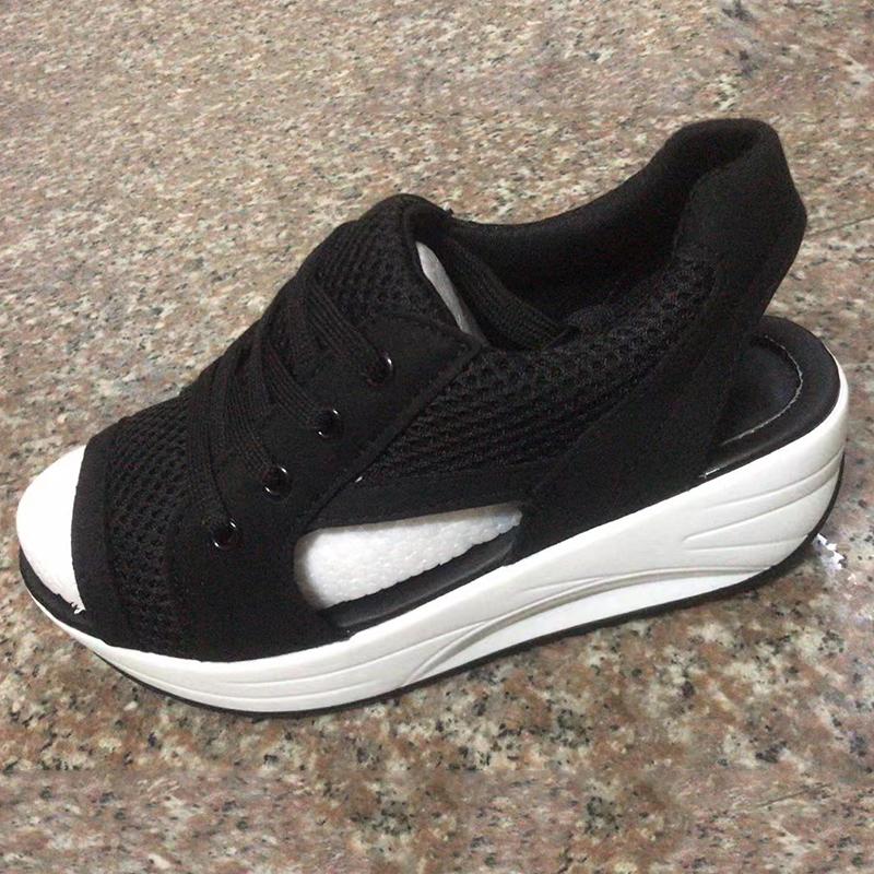 Women Sandals 2024 Newest Lady Platform Chunky Sandals Comfortable Women'S Sandals Open Toe Casual Summer Sports Shoes