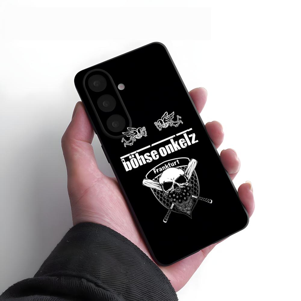 B-Bohse Onkelz Band Phone Case For Samsung S26 S25 Plus S20 S20 Plus S22 Ultra S23 FE S21 Plus S21 Ultra Soft Cover
