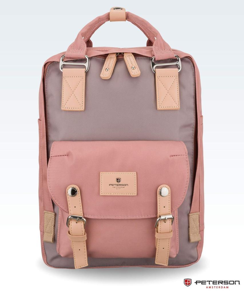 Plecak PTN GAMMA-0381 Woodrose-Gray