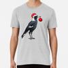 Festive Magpie Premium T-Shirt S To 5XL Made In the AU/USA T-Shirt