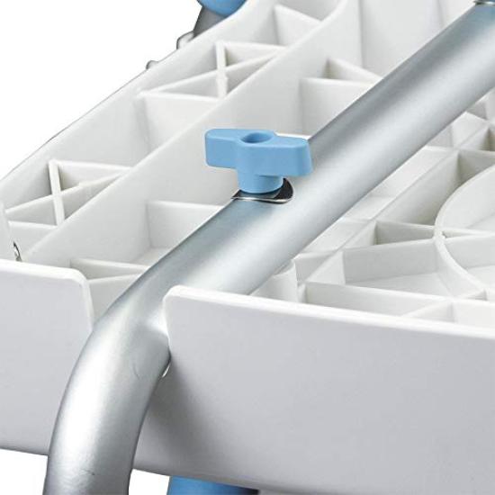 Osaka Fishing Gear Hygienic Shower Chair EX with A0273A Nursing Care Bath Item (OGK) Armrest/Backrest