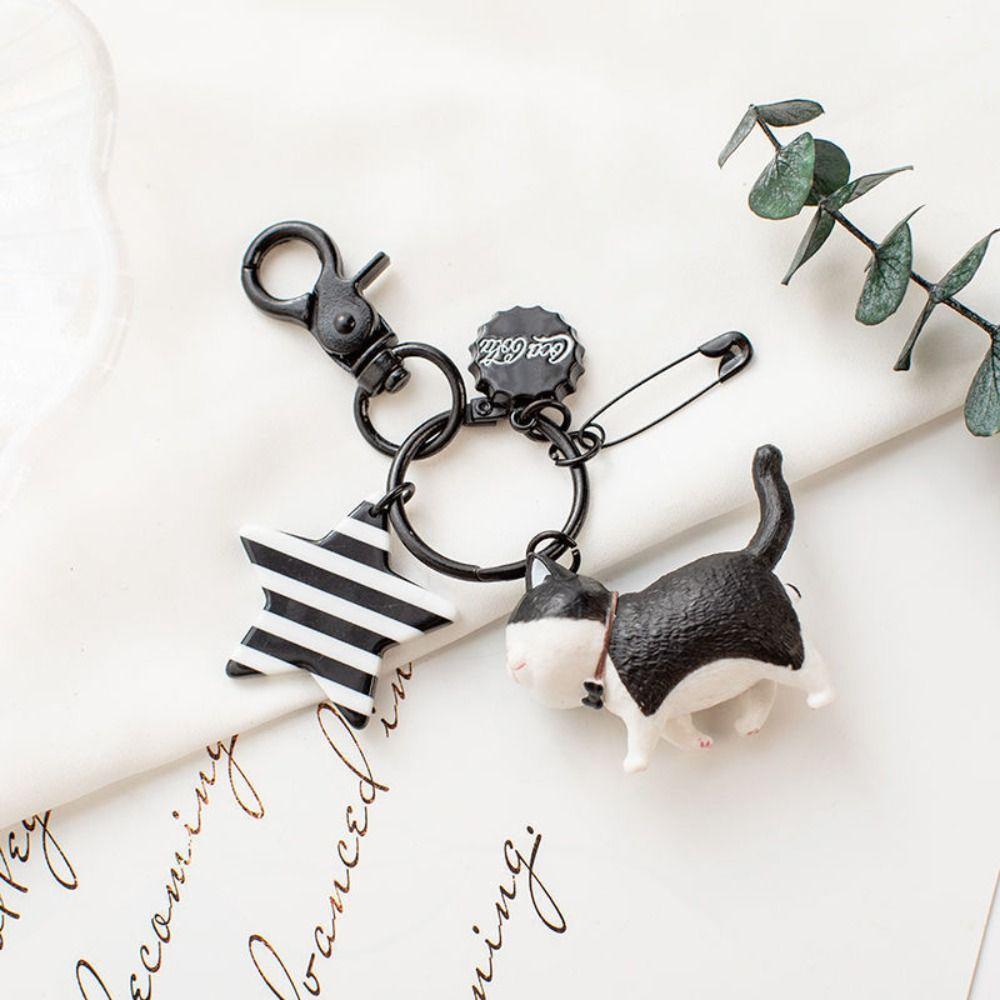 Кошка Кошка Брелки Украшения Брелок Пряжка Милый Брелок Любители Домашних Животных