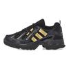 adidas Оригинальные кроссовки Originals Eqt Gazelle с круглым носком, на шнуровке, низкие, для повседневной носки, унисекс, черно-золотые EG5660