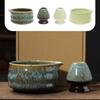 Ceramic Matcha Bowl and Whisk Set Sturdy Elegant Easy To Clean Matcha Mixing Bowl Kit Heat Resistant Japanese Tea Kit for