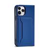 Hurtel iPhone 12 Magnetic Wallet Case - Blue