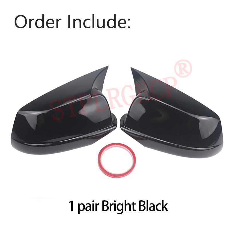 Rearview Mirror Cover Wing Side Rear View Mirror Cap for BMW 5 Series F10 F11 Pre-LCI 520i 523i 525i 528i 530i 535i 550i 2011-13