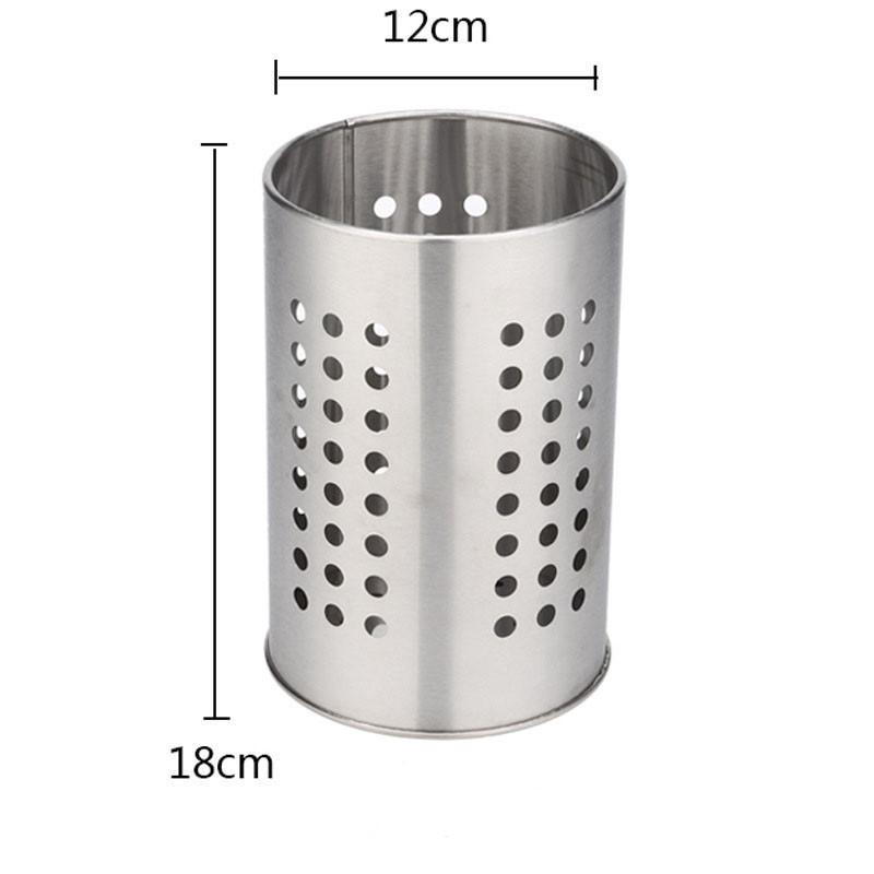 Drain Cage Storage Cutlery Stand Drainage Kitchen Tableware Storage Box