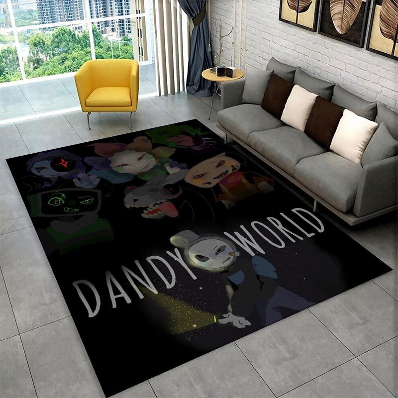 Игровой Коврик Dandy World Мультяшный Нескользящий Ковер для Гостиной, Спальни, Игровой Комнаты, Мягкий Ковер Напольный Коврик Домашний Декор Ковер Детская Комната