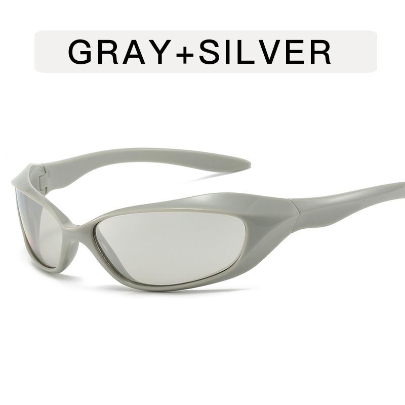 Женские солнцезащитные очки в стиле панк Y2K Стильные антибликовые дизайнерские солнцезащитные очки Женские для сцены Мужские солнцезащитные очки