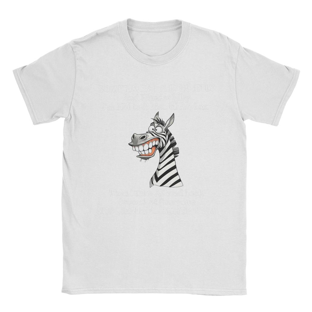 Sometimes I Sit Quietly And Wonder Why Im Not In A Unisextal Tshirt T Shirts Short Sleeve Tshirt Summer Cotton O Neck Tees