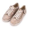 ROMIKA Women's Bronze Zip Sneakers