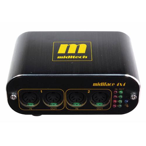 MIDITECH MIDIFACE4x4 4-input, 4-output MIDI Interface