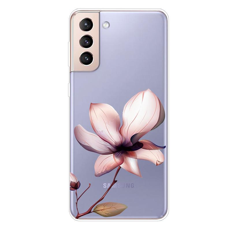 Чехол для Samsung S21 FE ТПУ Силиконовый Мягкий Прозрачный Чехол для Samsung Galaxy S 21 / S21 Plus 5G Обложка S21 Ultra FE Прозрачный Чехол