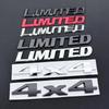 3D Металлический Логотип 4X4 Значок Ограниченная Серия Эмблема Для Highlander 4runner Rav4 Prius Tundra Jeep Автомобиля Крыло Бок Задний Багажник Наклейка