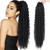 Long Curly Wavy Ponytail Hair Extensions Synthetic Drawstring Ponytail for Women - Wrap Around Style for a Natural Look Hair Accessories