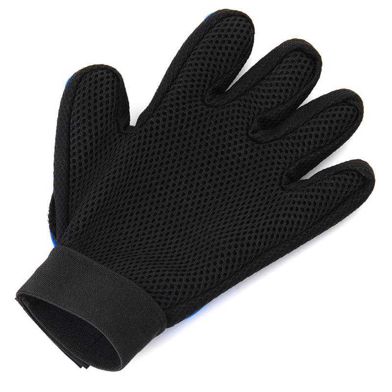 Перчатка-кисть для кошек, перчатки для домашних животных, расческа для волос, перчатка с пятью пальцами для кошек, принадлежности для ухода за домашними животными, чистка домашних животных