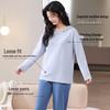 Хлопковый антибактериальный пижамный комплект для пары Langsha