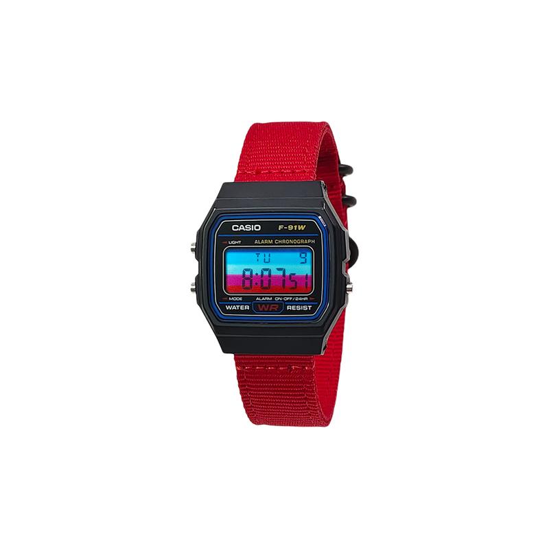 Casio Индивидуальные часы модифицированная серия красный зеркальный серебристый пластиковый корпус ретро маленькие квадратные часы водозащита для жизни A158WA-1 модифицированные A158WA-1