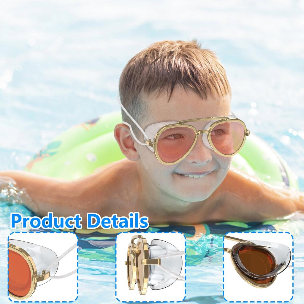 Swim Goggles Waterproof Swimming Glasses For Adults & Kids